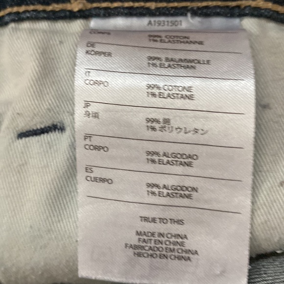 Volcom Vorta Slim Straight Leg Jeans Size 34 - Picture 5 of 10